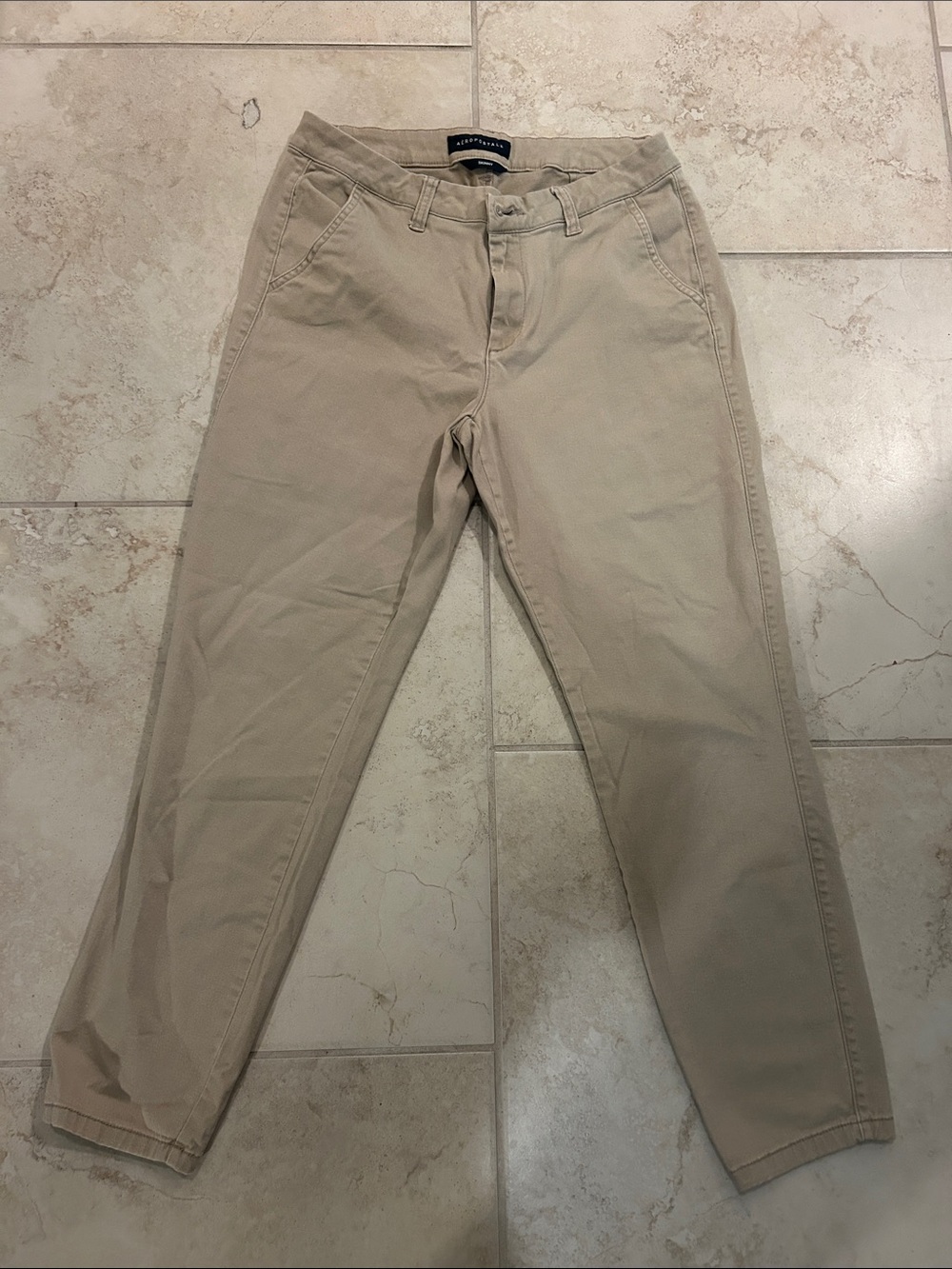 Aeropostale Men’s Chinos - Beige/Tan